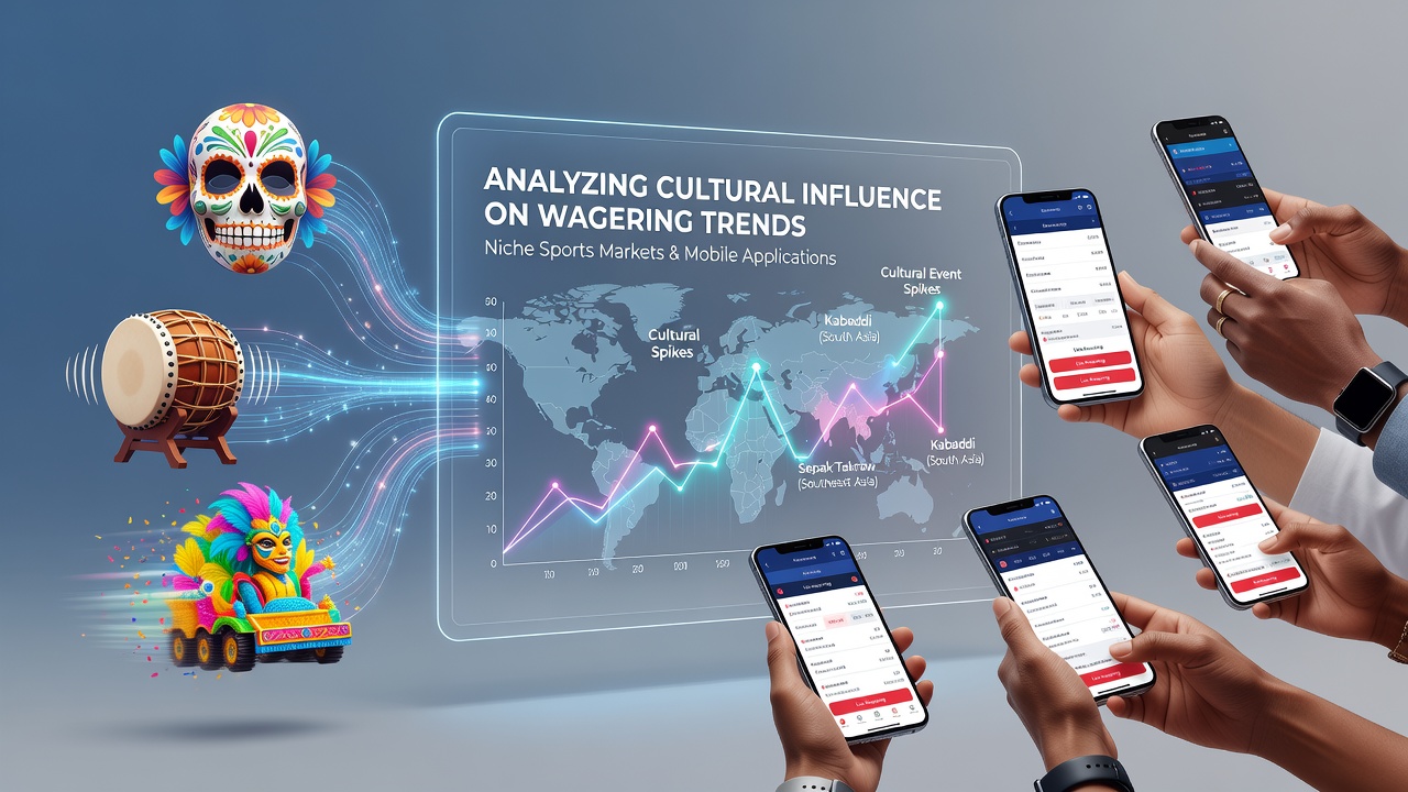 Mobile betting app interface showing niche sports markets during a cultural festival