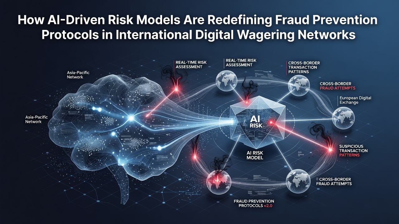 AI algorithms analyzing real-time betting transaction patterns across global wagering platforms